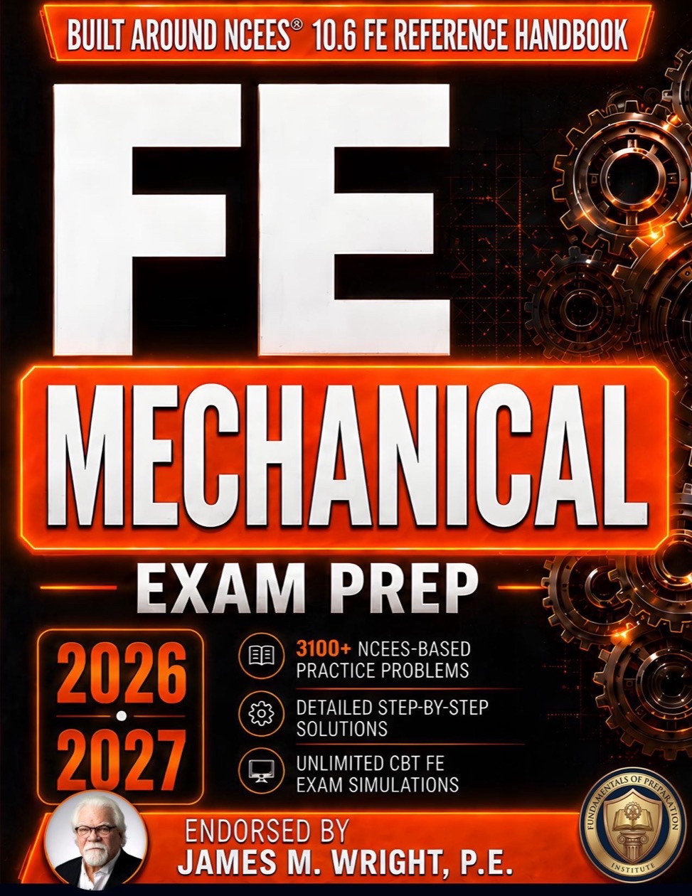 FE Mechanical Exam Prep, front cover