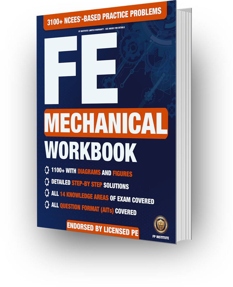 Digital Workbook — FE Mechanical, 3,100+ practice problems