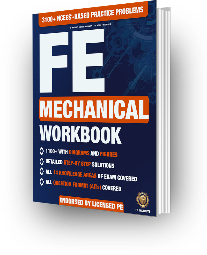 Digital Workbook — FE Mechanical, 3,100+ practice problems